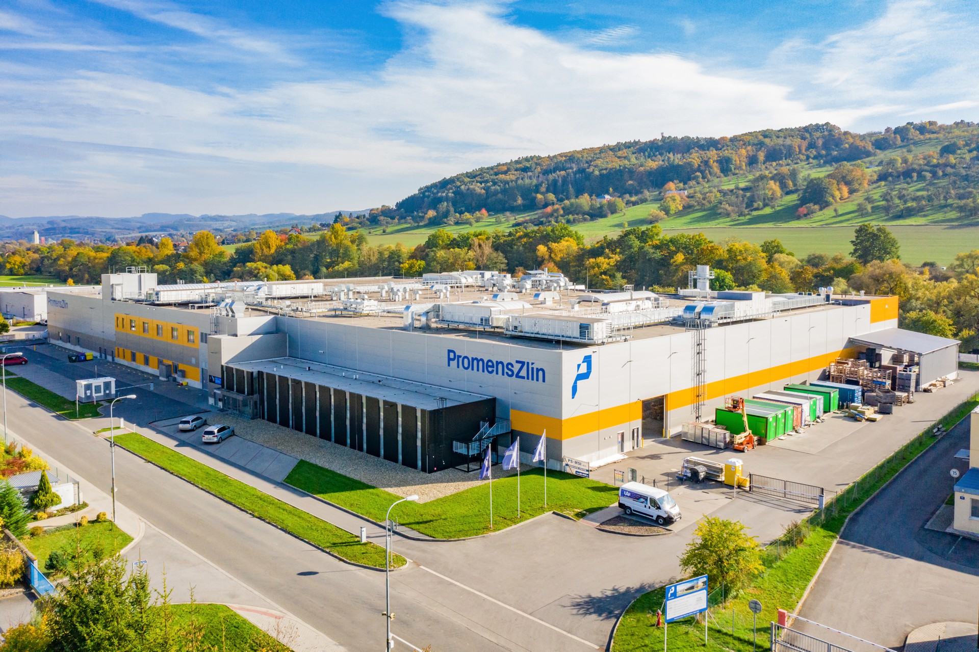 New production plant RIM TECH, industrial zone Zlín - East